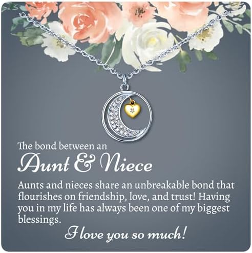 Sentimental Niece & Aunt Jewelry Gift Set