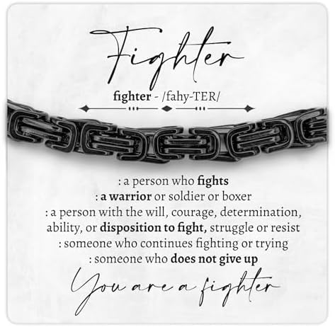You Are a Fighter 5mm Twist Bracelet